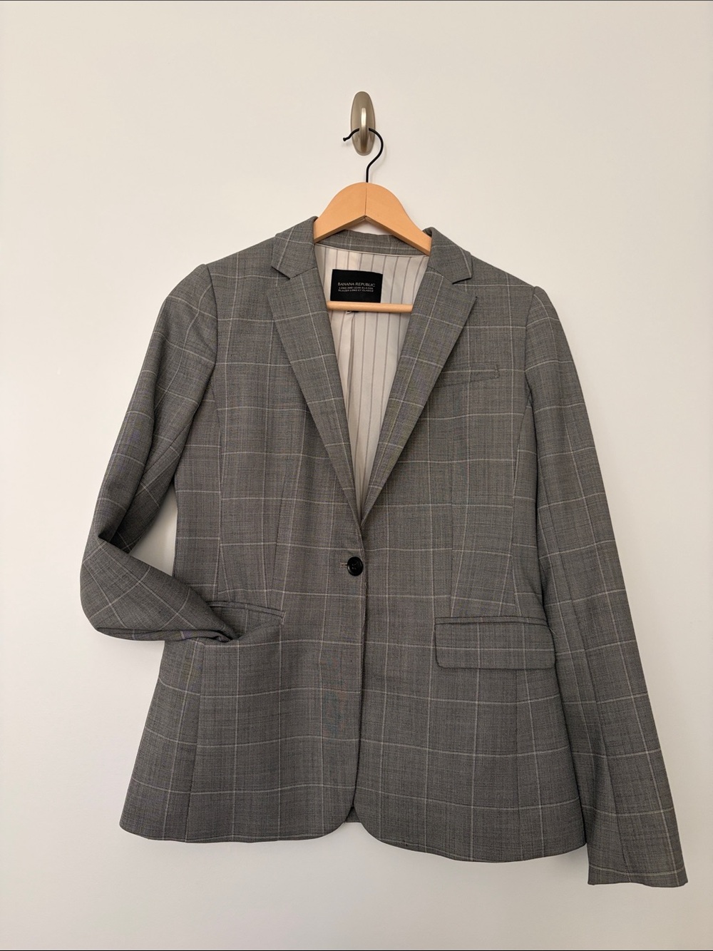 Banana Republic Grey Blazer